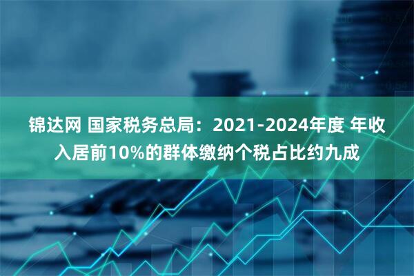 锦达网 国家税务总局：2021-2024年度 年收入居前10%的群体缴纳个税占比约九成